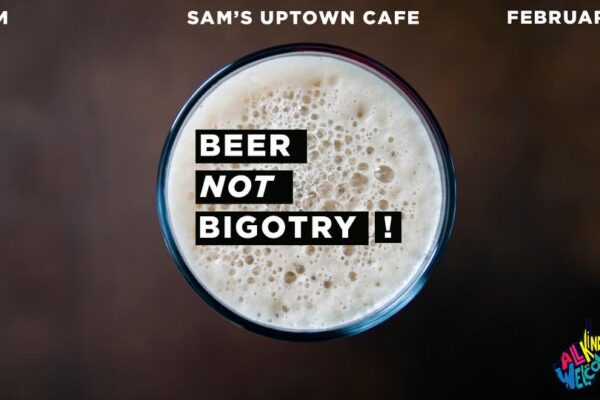 Beer Not Bigotry Graphic