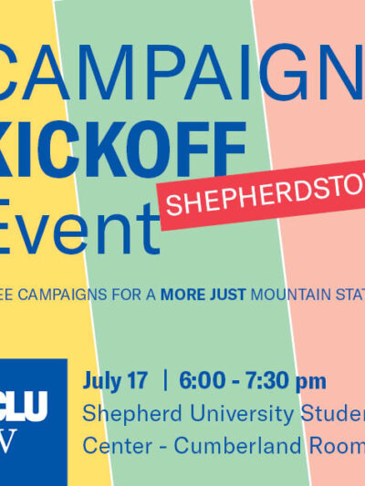Shepherdstown kickoff