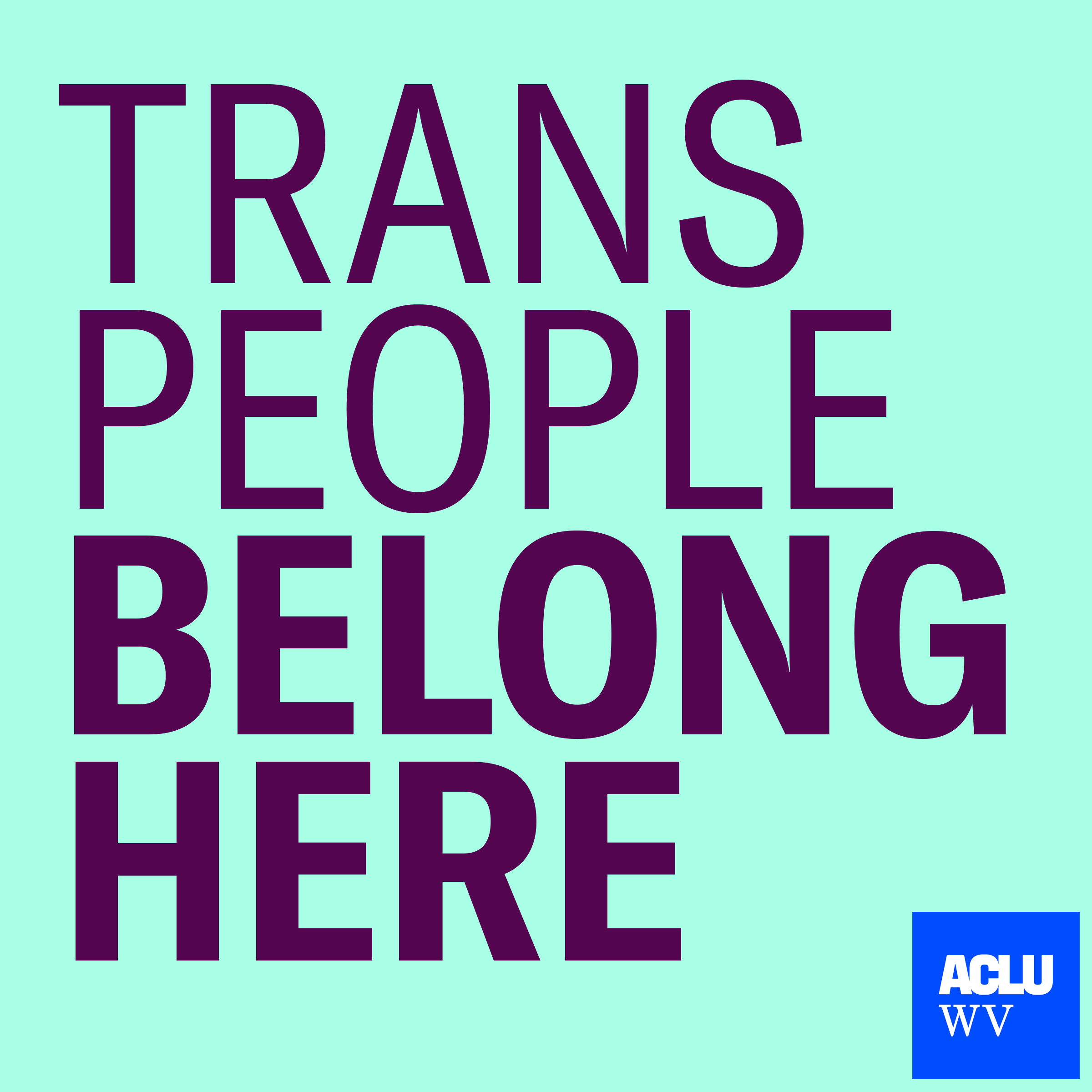 ACLU-WV Joins Tens of Thousands Opposing Trans Health Discrimination ...