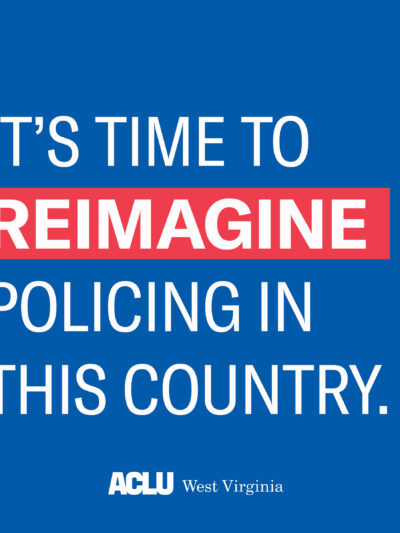 It's time to reimagine policing in this country