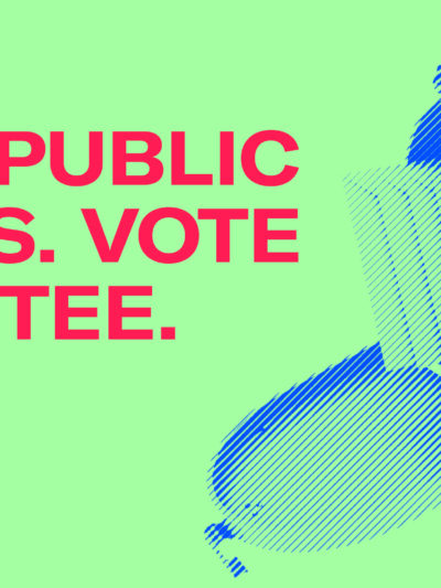 Avoid public spaces. Vote Absentee.
