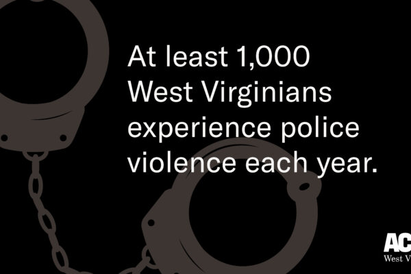 1,000 WVians experience police violence each year