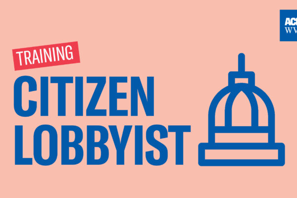 citizen lobbyist training 2021