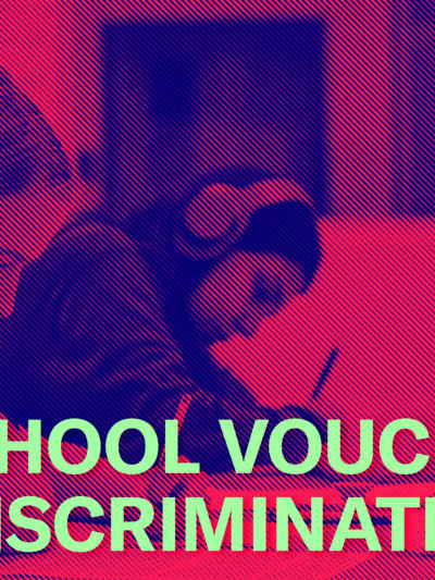 No school vouchers for discrimination