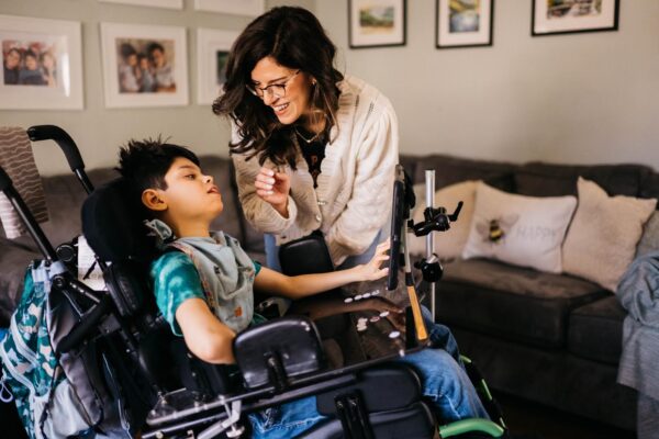 Marisa Jackson and her son, Maxwell, 10, live in Kanawha County. Jackson said her son, who has a genetic condition, will be put at risk if public schools must now accept children who have not been vaccinated.