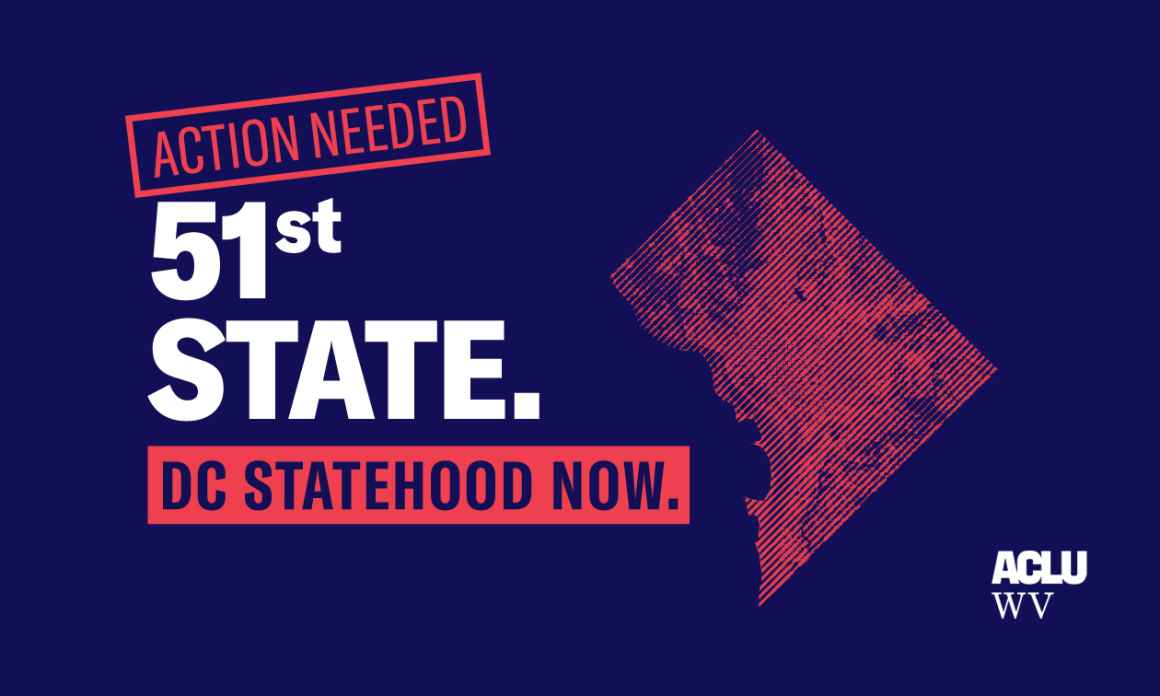 51st state. DC Statehood Now. Action Needed. 