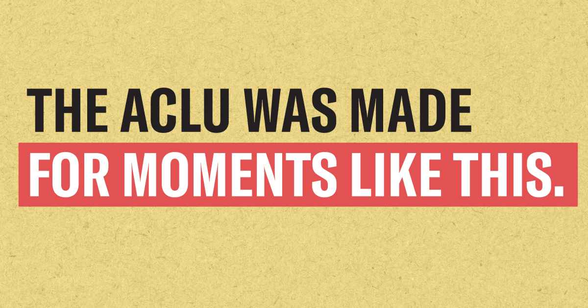After Disastrous State Election for Civil Liberties Champions Our Work