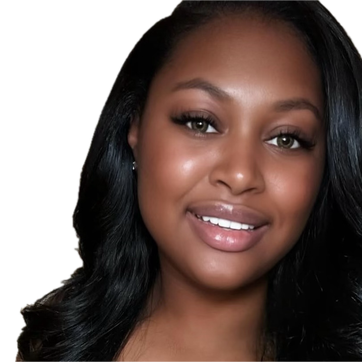 Nyjilah Webb Photo shows Nyjilah Webb, a young Black woman with shoulder length hair.